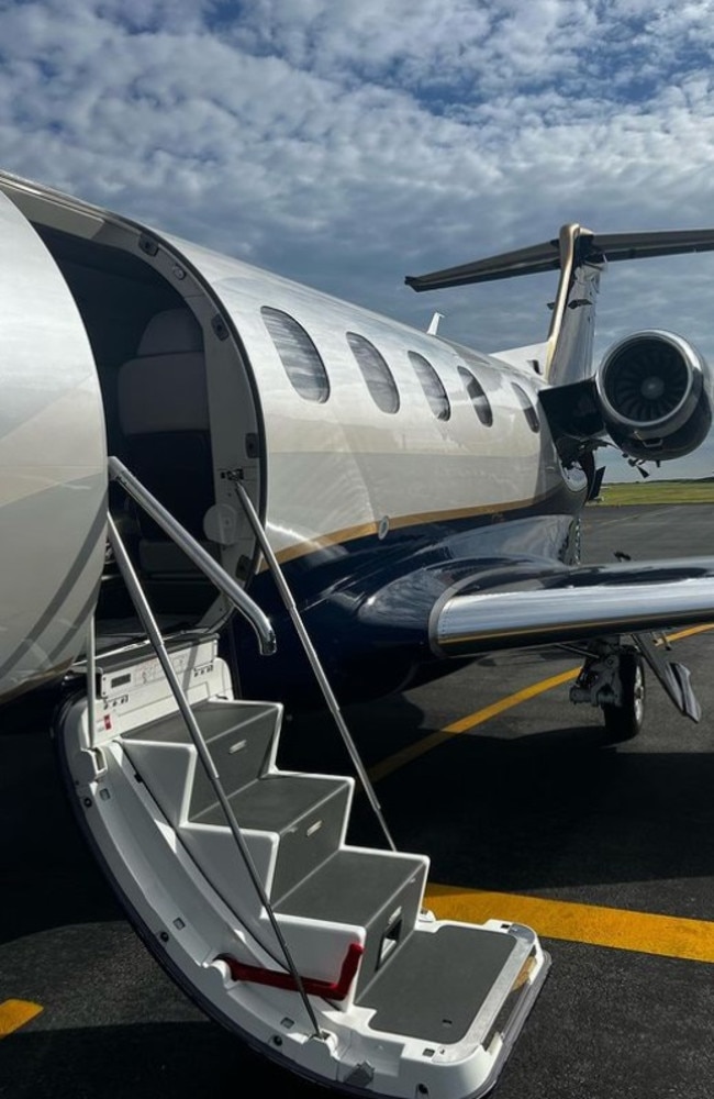 Air charter company Avmin is running ‘upwards of 80’ flights per week for clients – this time in 2019 it was between 30 and 40. Picture: Instagram/avminaircharter