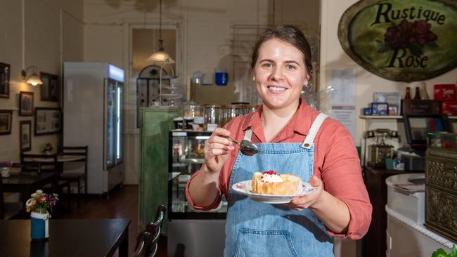 Amazing Grace Patisserie owner Megan Hayes. Photo: Ali Kuchel