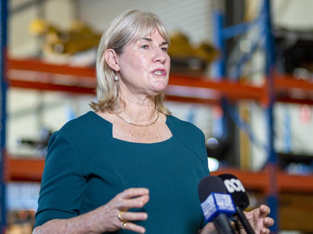 Infrastructure, Planning and Logistics Minister Eva Lawler says the Territory Government is investing $12.8 million to fill critical skill shortages. Picture: Floss Adams.