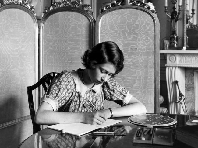 A young Princess Elizabeth. Picture: Supplied