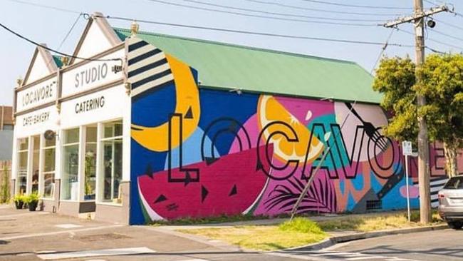 The mural on the side of Lilydale’s Locavore Studio is scheduled to be removed.