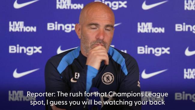 Enzo Maresca says players must control their emotions as race for Champions League spots intensifies