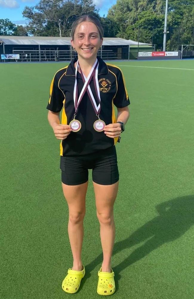 Sunshine Coast hockey star Chloe Daly. Picture: Contributed.