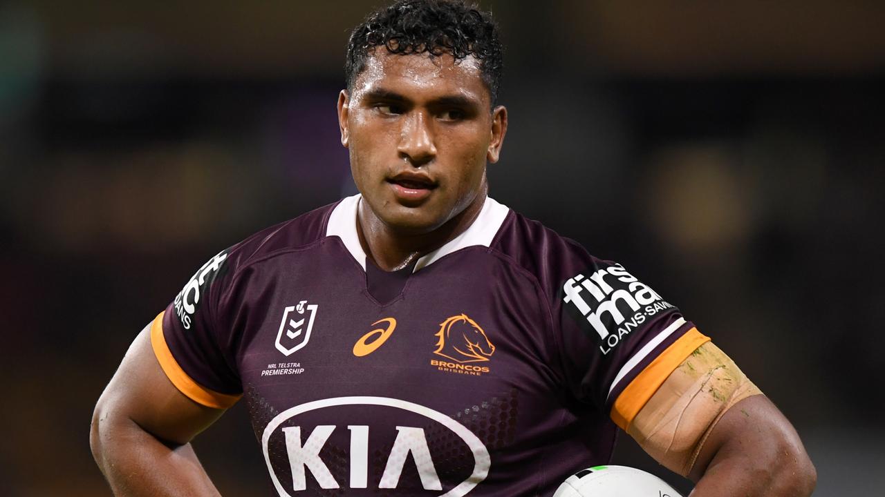 Tevita Pangai Jr has secured a three-year deal at the Bulldogs. Picture: NRL Photos