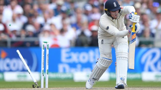 One-day specialist Jason Roy has been a walking wicket in his first Test series.