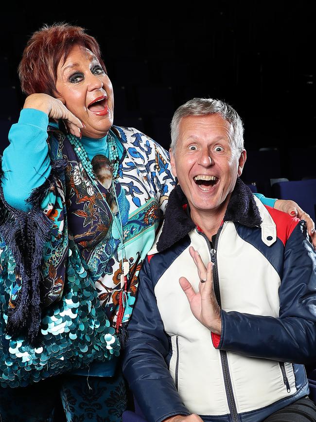 2021: Willsy and Bob were at it again in 2021 for his Cabaret Festival Show Adelaide Tonight with Anne Wills, which played at the Dunstan Playhouse. Photo: Sarah Reed