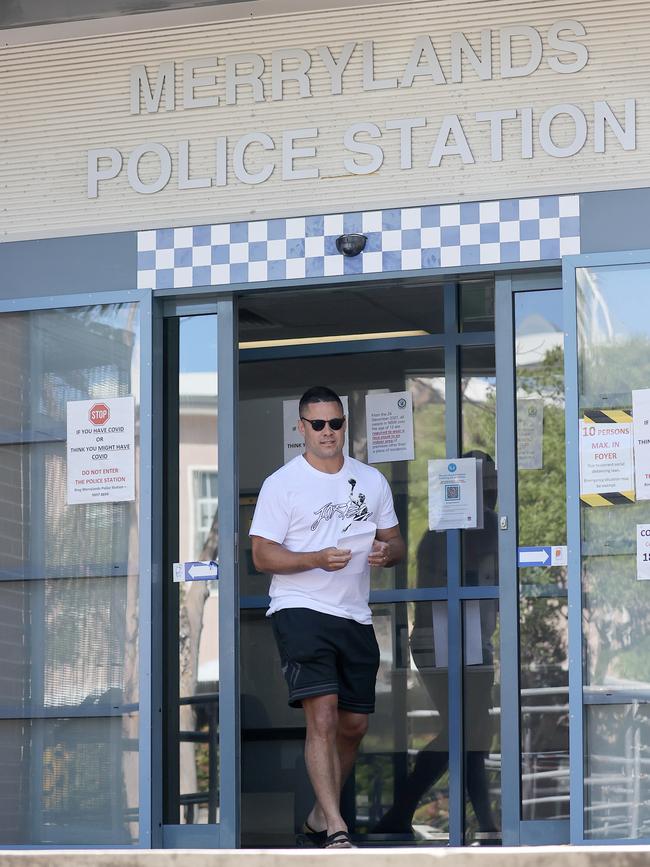 Jarryd Hayne will face court again on Friday. Picture: NCA NewsWire / Dylan Coker