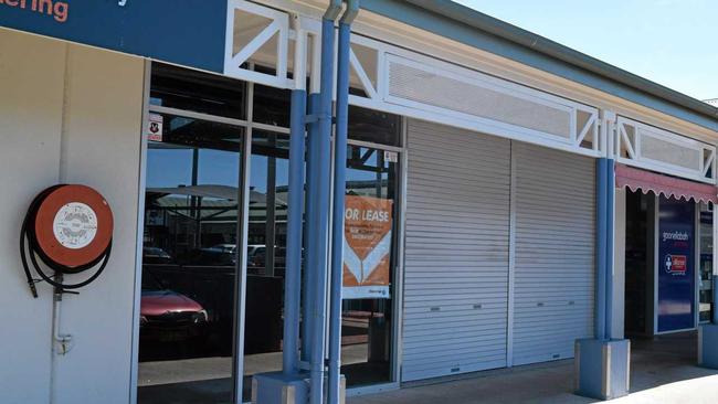 Plans to change this vacant shop in Goonellabah Village into a takeaway shop. Picture: Melissa Gulbin