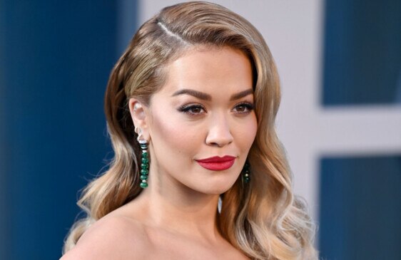 Rita Ora just wore an affordable party season mini dress for a