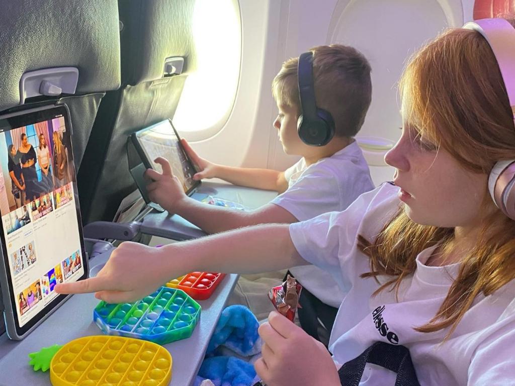 Enjoying the high-flying lifestyle. Picture: Instagram/@pixiecurtis