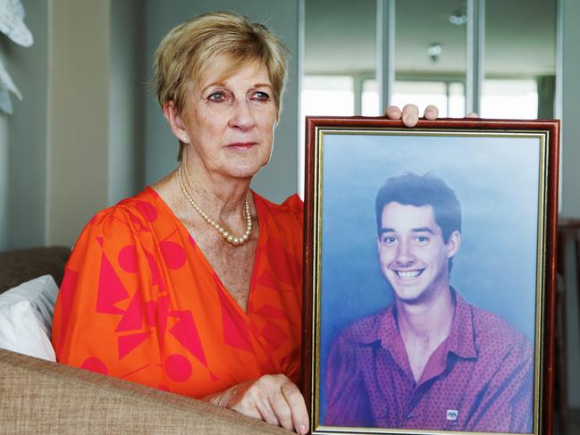 Margaret Jephcott, whose son Craig was murdered at Coogee Beach 30 years ago, pictured at home in Maroochydore on the Sunshine Coast. Picture Lachie Millard