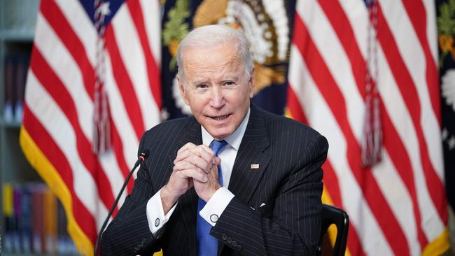 US President Joe Biden will hold his Summit For Democracy late next week. Picture: AFP