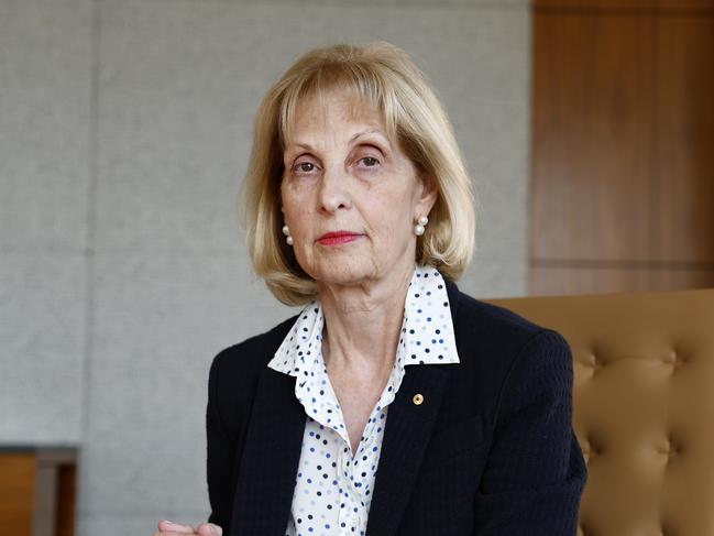 DAILY TELEGRAPH DECEMBER 11, 2024. Portrait of Jillian Segal AO who is Special Envoy to Combat Anti semitism in Australia, pictured in her Sydney CBD office. Picture: Jonathan Ng