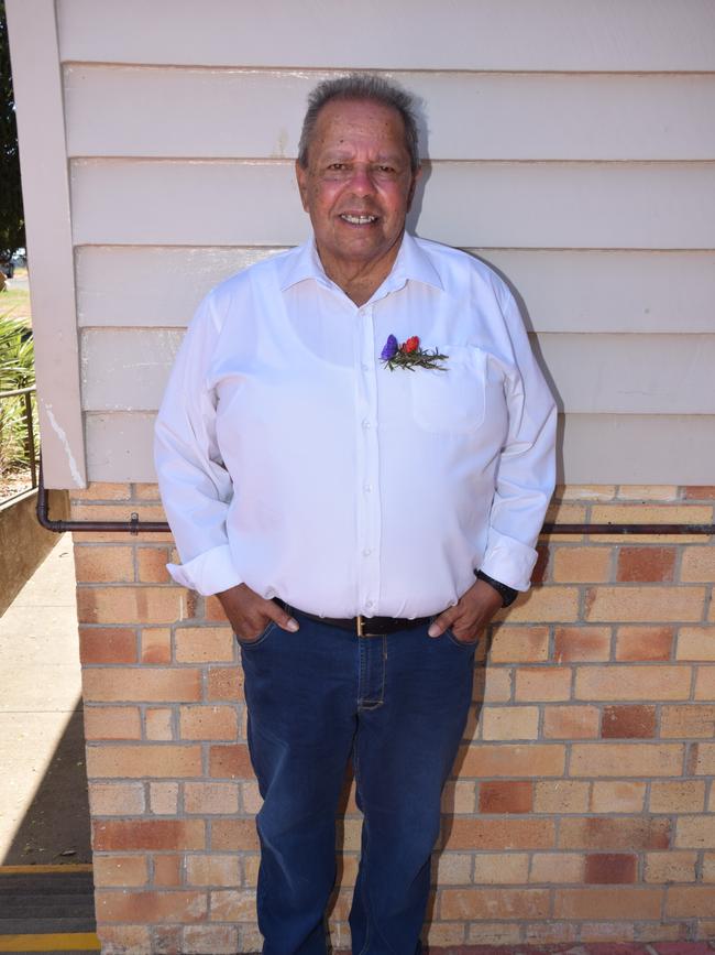 Traditional Wakka Wakka Elder Uncle Eric Law. Photo/Tristan Evert