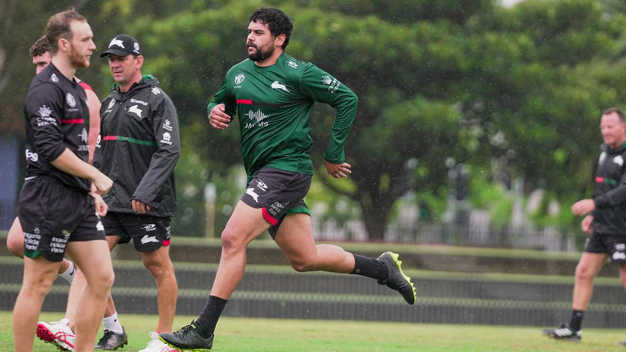 Shaquai Mitchell has completed his first pre-season with the Rabbitohs. Picture: South Sydney Rabbitohs