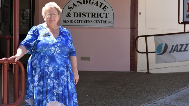 President of Sandgate Senior Citizens Centre Joy Nielsen said the footpaths around the centre desperately needed to be replaced.