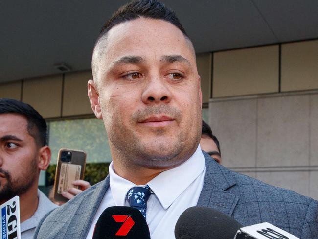 SYDNEY, AUSTRALIA - NewsWire Photos APRIL 4, 2023: Former NRL star Jarryd Hayne has been found guilty of a sexual assault. Picture: NCA NewsWire / David Swift