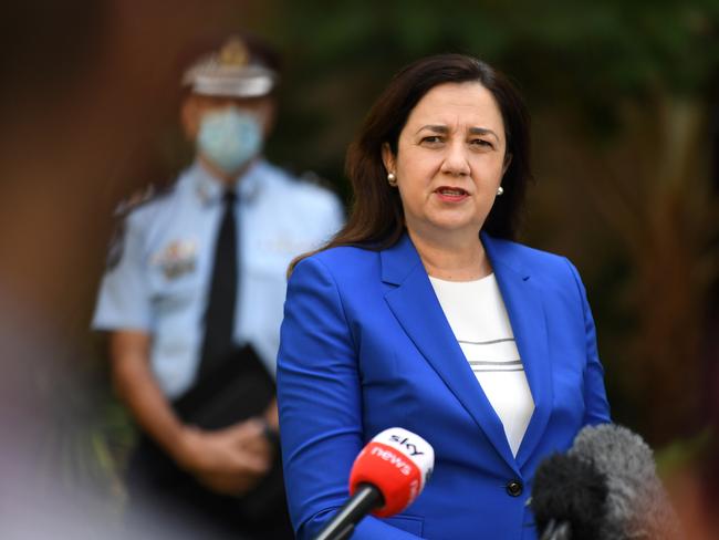 Queensland Premier Annastacia Palaszczuk. Picture: NCA NewsWire / Dan Peled