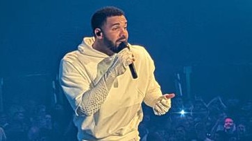 Drake performs at Rod Laver Arena.on February 9, 2025. Pictire: Nui Te Koha