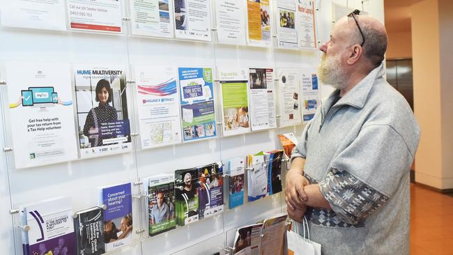 GROUP STORY - for 5000 Jobs national campaign. Need five jobseeker profiles/snap shots plus a collection of generic job seeker/employment photos.Peter from Meadow Heights at Job Fair.