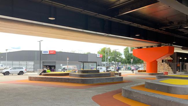 A teenager was alleged stabbed at the Maroondah Highway underpass at Lilydale railway station early on October 8, 2022. File picture.