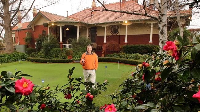 Kennett at his house in Surrey Hills. Picture: Stuart McEvoy