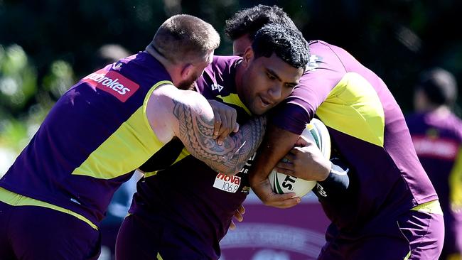 Pangai vs Burgess should be a cracker. (Bradley Kanaris/Getty Images)