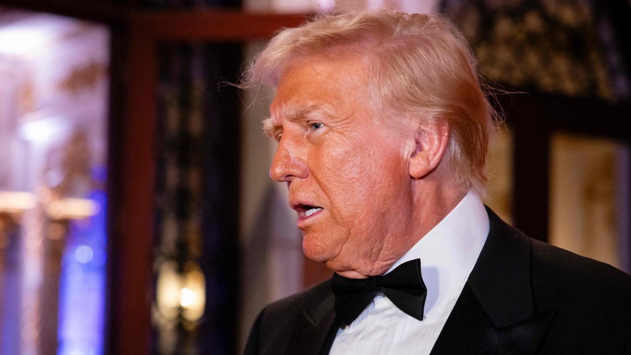 U.S. President-elect Donald Trump celebrated New Year’s Eve at his Mar-A-Lago Club. Picture: Eva Marie Uzcategui/Getty Images/AFP