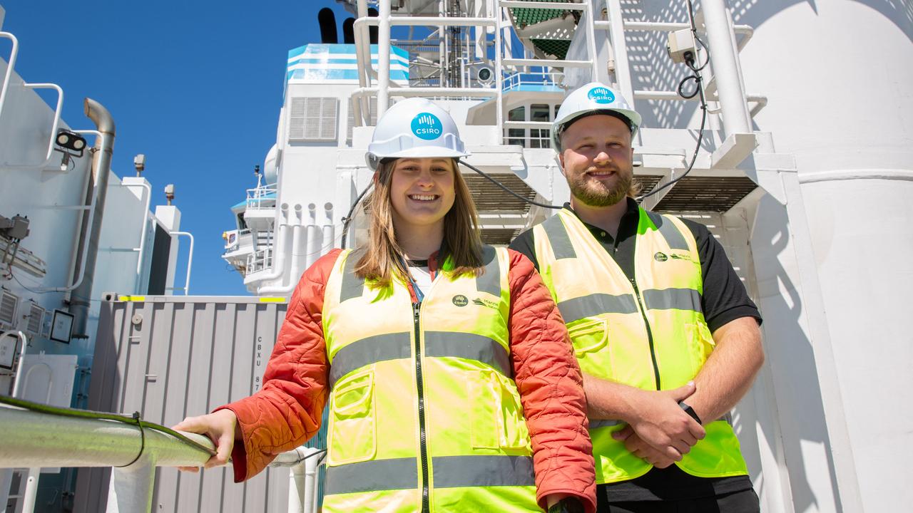 Young scientists join CSIRO on discovery voyage