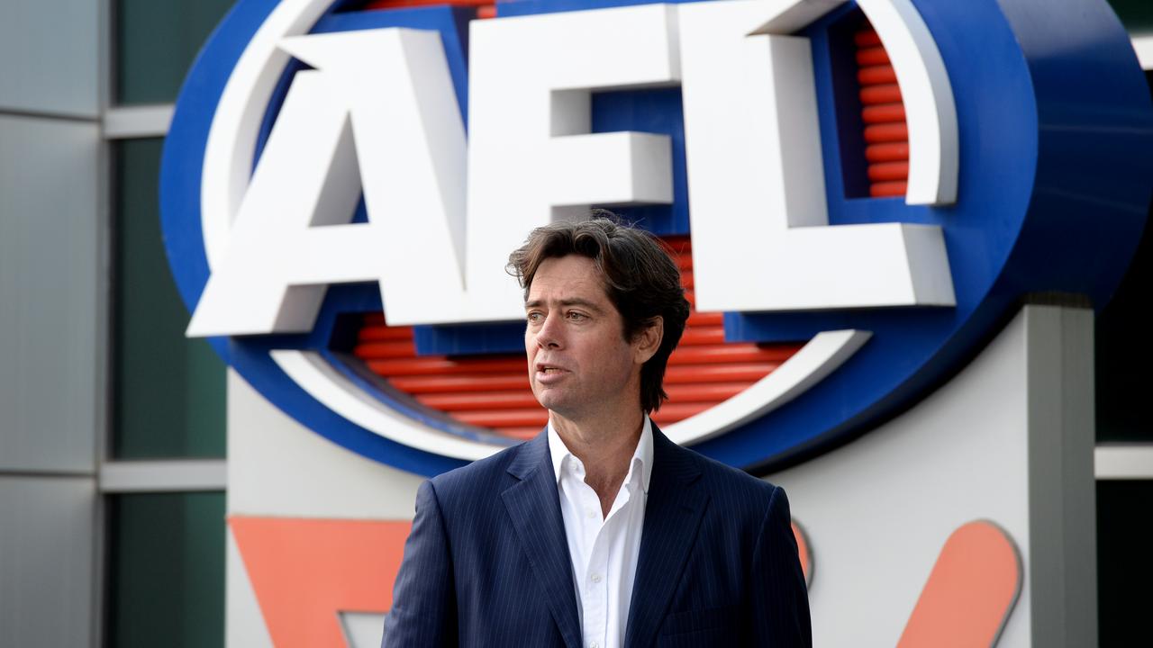 Gillon McLachlan shared a number of details on radio on Friday. Photo: NCA NewsWire / Andrew Henshaw