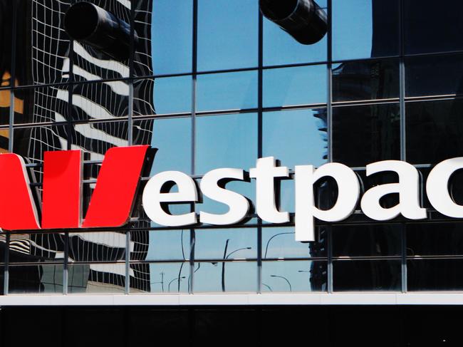 Westpac building Sydney, logo, generic. Photo: Hollie Adams / The Australian