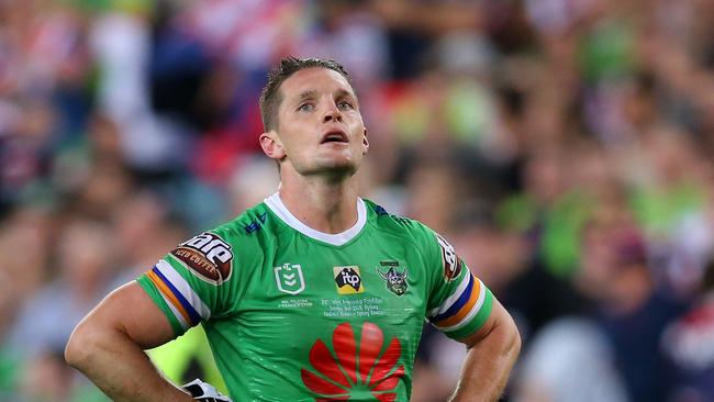 Croker won’t watch the grand final until Canberra win one. Picture: Jason McCawley/Getty Images.