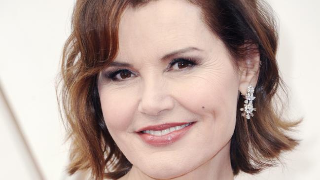 Geena Davis at last year’s Oscars. Picture: Getty