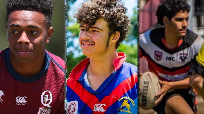 Some of the superstars competing for the Wide Bay Bulls in the Mal Meninga Cup in 2023.