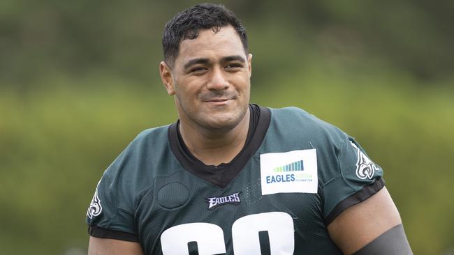 Mailata has become a mainstay at the Eagles. Picture: Mitchell Leff/Getty Images