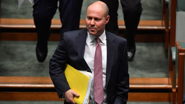 Treasurer Josh Frydenberg in Canberra this week. Picture: Getty Images