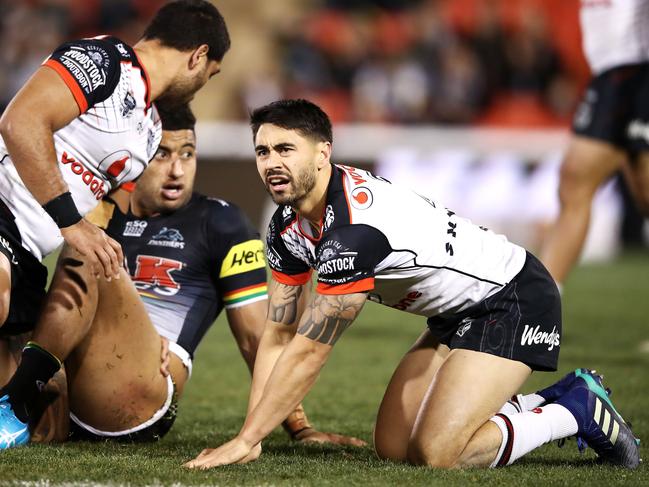 A potentially huge night turned into a nightmare for Shaun Johnson. Picture: Getty Images