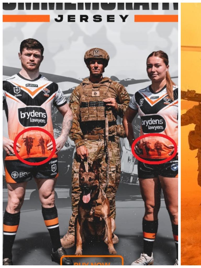 2023 Tigers Captains Run Jersey I don't even know what to say. Thoughts?  #nrl #tigers #weststigers #jersey #nrljerseys