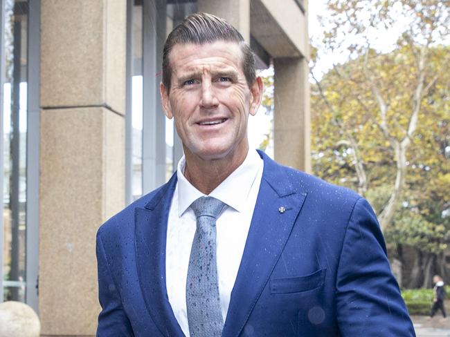 SYDNEY, AUSTRALIA - NewsWire Photos- MAY 01,  2025: Ben Roberts-Smith  leaves the Federal Court in Sydney. Disgraced veteran Ben Roberts-Smith’s defamation retrial bidPicture: Christian Gilles / NewsWire