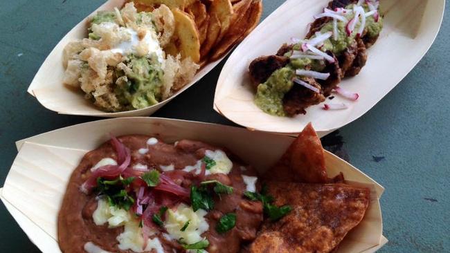 Gold Coast Taste Southern Mexican food rolls in aboard Little