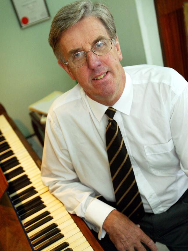 Layton Hodgetts was the recipient of an OAM, Medal of the Order of Australia, in 2005, for his contribution to music. Picture: Ross Marsden