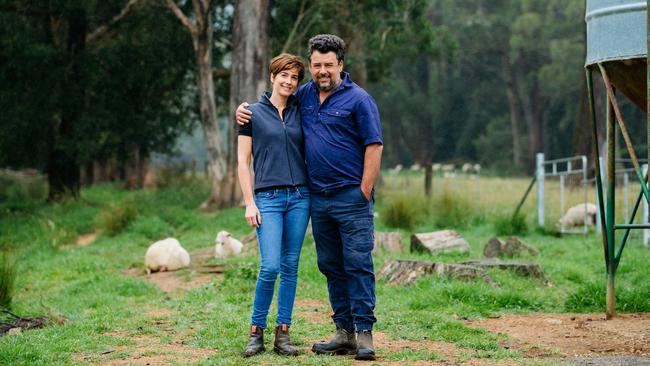 Michael and Cressida Cains of Pecora Dairy have been named winners in the delicious Harvey Norman Produce Awards. Picture: Wesley Lonergan