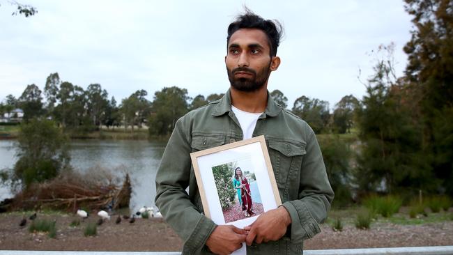 Jaspreet Singh’s sister Kamaljeet Sidhu was killed in 2020. Picture: Toby Zerna