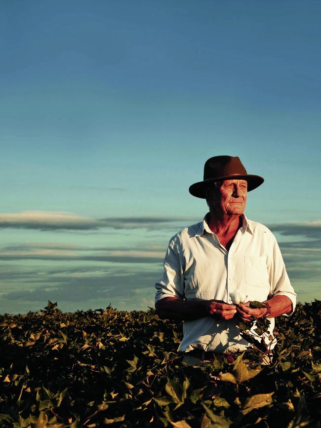 Queensland farmer Sam Coulton’s family has farmed the land for 100 years this year. His grandson Harry travelled to Canberra to take part in the National Ag Rally to ensure farmers’ voices were heard. Picture: Justine Walpole