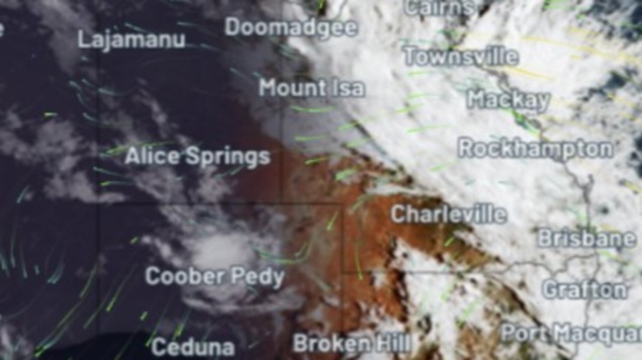 Queenslanders could be smashed by up to 400mm of rain. Picture: Weatherzone.