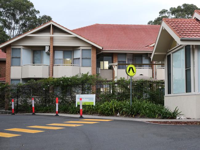 The Dorothy Henderson Lodge aged care facility in Ryde. Picture: Gaye Gerard