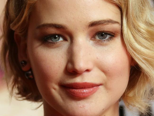 Actress Jennifer Lawrence poses for photographs during the photo call for the film Serena, as part of the BFI London Film Festival, at the Vue cinema in central London, Monday, Oct. 13, 2014. (Photo by Joel Ryan/Invision/AP)