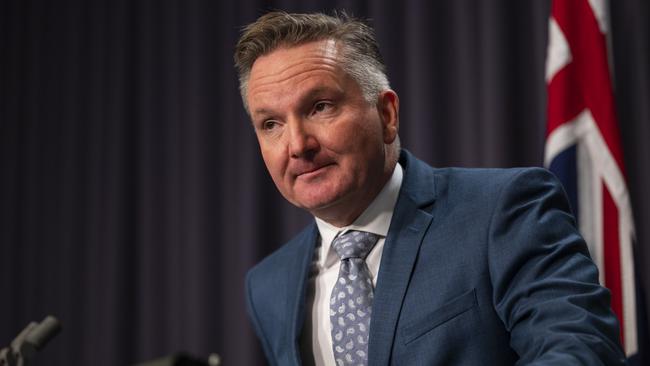 Mr Bowen said coal was to blame for the current crisis. Picture: NCA NewsWire / Martin Ollman