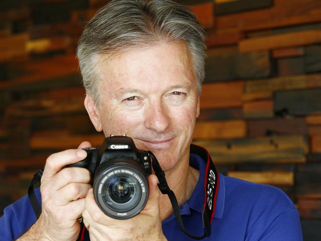 SnapSydney 2017. Former Aussie Cricket Captain and photography enthusiast Steve Waugh was the special guest and subject of a joint SnapSydney and Canon Collective event. Picture: John Appleyard