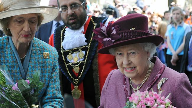 Buckingham Palace tried to hide the fact the late Queen needed a wheelchair in a huge operation to get her to the Jubilee. Picture: Anwar Hussein/WireImage